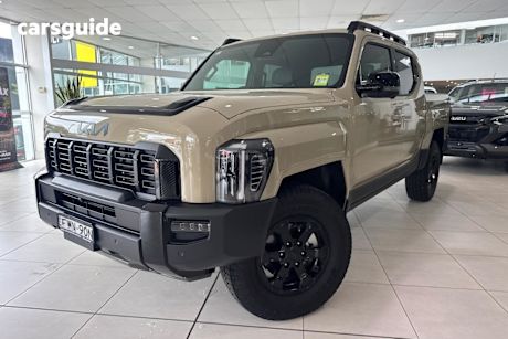 Beige 2025 Kia Tasman Double Cab Pick Up X-Pro (4X4) (0.9T) Bdy Fender