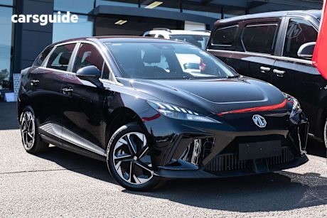 Black 2025 MG MG4 Hatchback Excite 51 125Kw