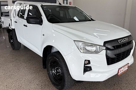 White 2021 Isuzu D-MAX Crew Cab Utility Sx (4X2) High-Ride