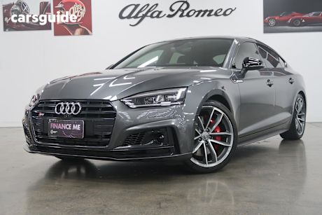 Grey 2018 Audi S5 Cabriolet 3.0 Tfsi Quattro