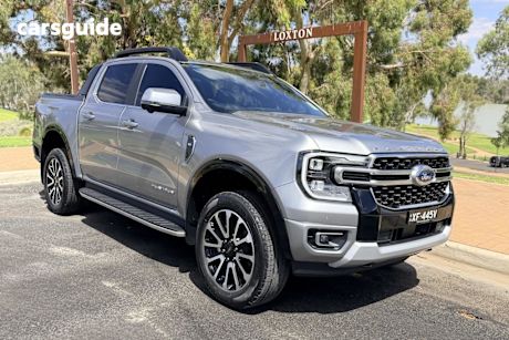 Silver 2025 Ford Ranger Double Cab Pick Up Platinum 3.0 (4X4)
