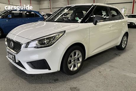 White 2020 MG MG3 Hatchback Core