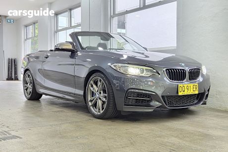 Grey 2015 BMW M235I Convertible