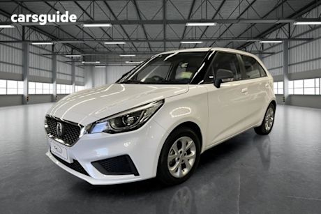 White 2024 MG MG3 Hatchback Excite