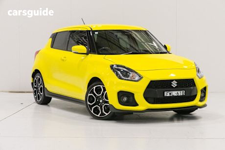Yellow 2022 Suzuki Swift Hatchback Sport Turbo (Qld)