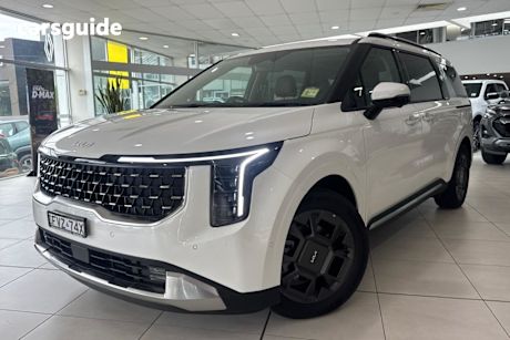 White 2025 Kia Carnival Wagon Gt-Line Hev