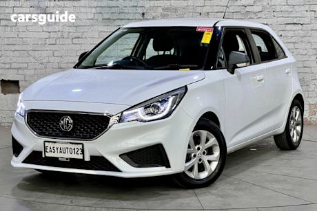 White 2021 MG MG3 Hatchback Core