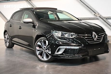 Black 2019 Renault Megane Hatchback Gt-Line