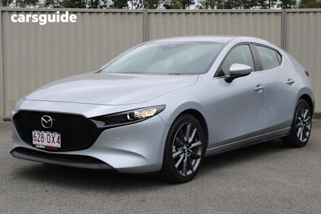 Silver 2020 Mazda 3 Hatchback G20 Evolve