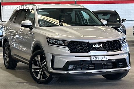 Silver 2022 Kia Sorento Wagon Sport+ 7 Seat