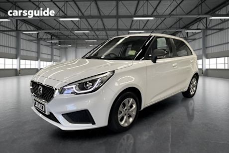 White 2024 MG MG3 Hatchback Excite