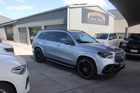 Silver 2023 Mercedes-Benz GLS63 Wagon 4Matic+ (Hybrid)