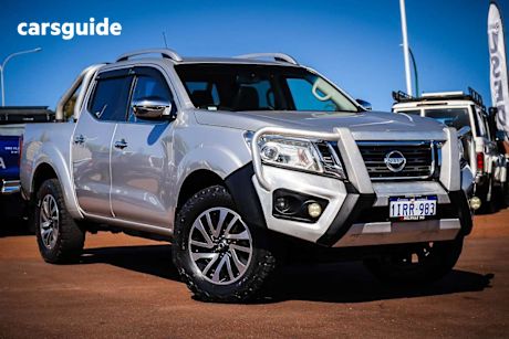 Silver 2015 Nissan Navara Dual Cab Utility St-X (4X4)