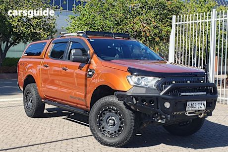 Orange 2016 Ford Ranger Dual Cab Pick-up Wildtrak 3.2 (4X4)