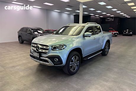 Silver 2018 Mercedes-Benz X250 Dual Cab Pick-up D Power (4Matic)
