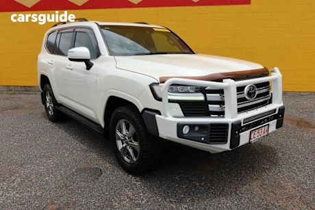 White 2021 Toyota Landcruiser Wagon Lc300 Vx (4X4)