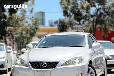 Silver 2007 Lexus IS Sedan VERSION L 4D-S