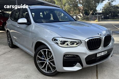 Silver 2020 BMW X3 Wagon Xdrive30I M Sport