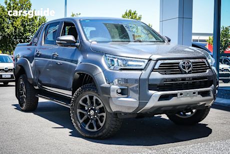 Grey 2024 Toyota Hilux Double Cab Pick Up Rogue 48V (4X4)
