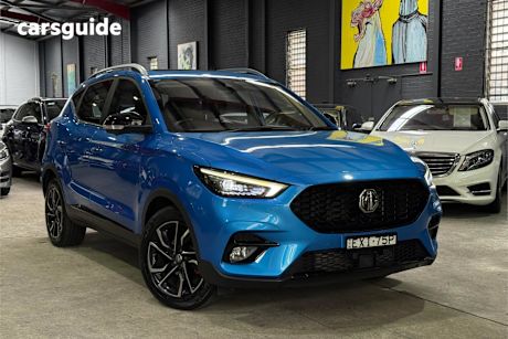 Blue 2022 MG ZST Wagon Essence