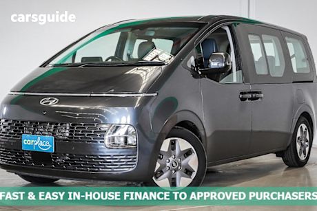 Grey 2021 Hyundai Staria Wagon Highlander