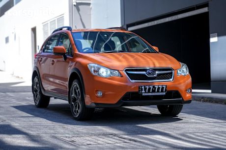 Orange 2013 Subaru XV Wagon 2.0I