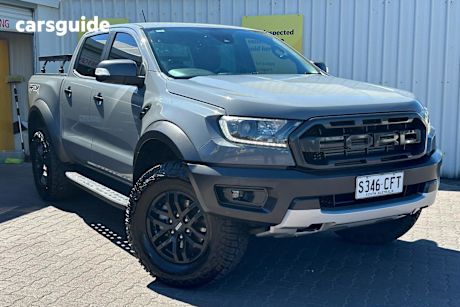 Grey 2020 Ford Ranger Double Cab Pick Up Raptor 2.0 (4X4)