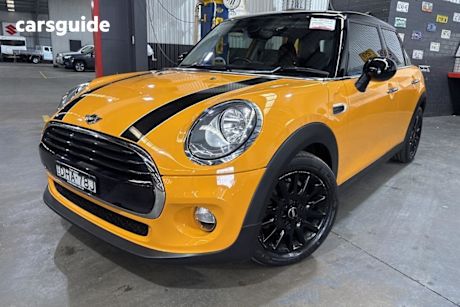 Orange 2017 Mini Cooper Hatchback 5D Hatch