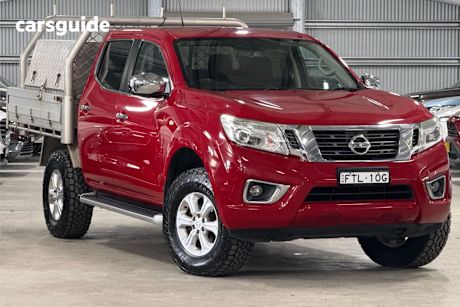 Red 2018 Nissan Navara Dual Cab Utility St (4X4)