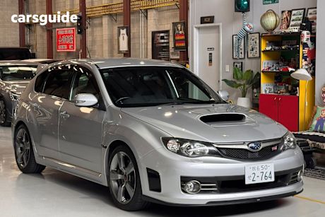 Silver 2009 Subaru Impreza Hatch WRX STI