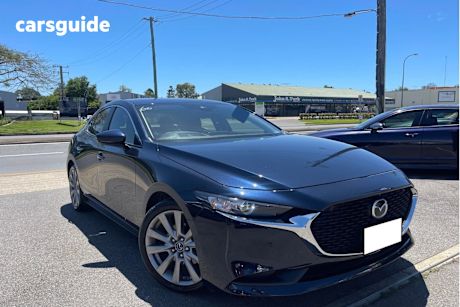 Blue 2019 Mazda 3 Sedan G25 Evolve