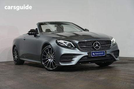 Grey 2020 Mercedes-Benz E450 Cabriolet 4Matic