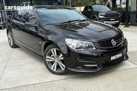 Black 2015 Holden Commodore Sedan Sv6