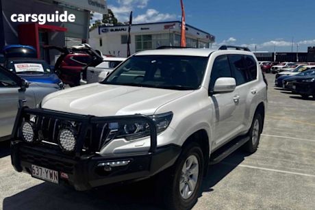 White 2017 Toyota Landcruiser Prado Wagon Gxl (4X4)