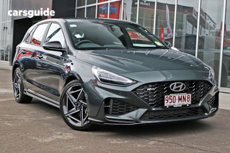 Green 2024 Hyundai I30 Hatchback N Line Mhev
