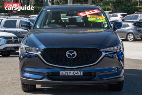 Blue 2017 Mazda CX-5 Wagon Touring (4X4)