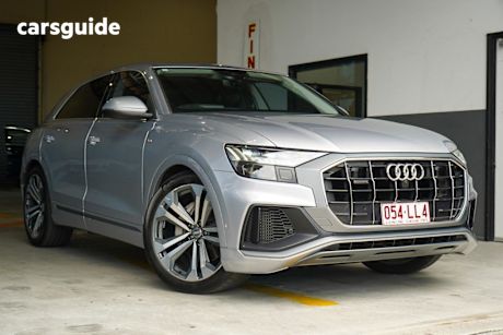 Silver 2018 Audi Q8 Wagon 55 Tfsi Quattro (Hybrid)