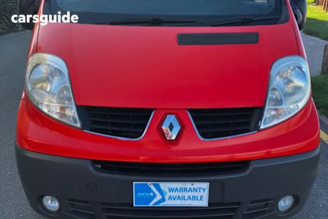 Red 2016 Renault Trafic Commercial LWB