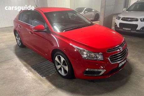 Red 2016 Holden Cruze Hatchback Z-Series