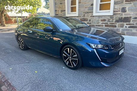 Blue 2020 Peugeot 508 Fastback Gt