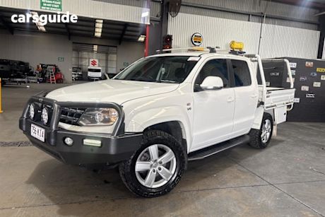 White 2018 Volkswagen Amarok Dual Cab Utility V6 Tdi 550 Highline