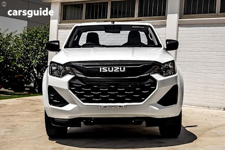 White 2025 Isuzu D-MAX Cab Chassis Sx (4X2) High-Ride