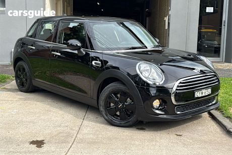 Black 2015 Mini Hatch Hatch COOPER F