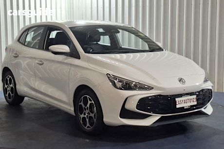 White 2025 MG MG3 Hatchback Essence