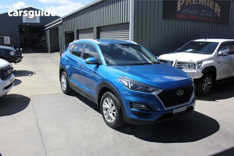 Blue 2019 Hyundai Tucson Wagon Active X (Fwd)