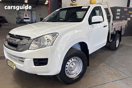 White 2016 Isuzu D-MAX Cab Chassis Sx Hi-Ride (4X2)