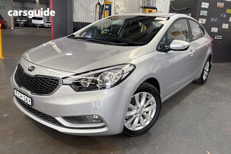 Silver 2015 Kia Cerato Sedan S Premium