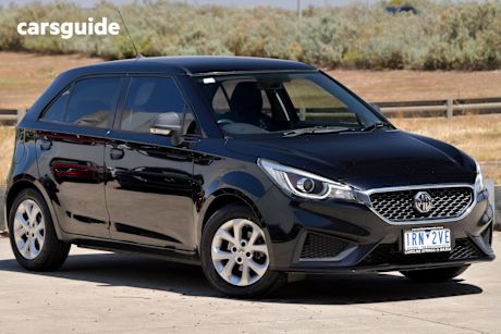 Black 2020 MG MG3 Hatchback Core