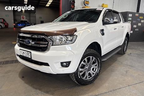 White 2019 Ford Ranger Double Cab Pick Up Xlt 2.0 (4X4)