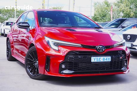 Red 2023 Toyota GR Corolla Hatchback Gts